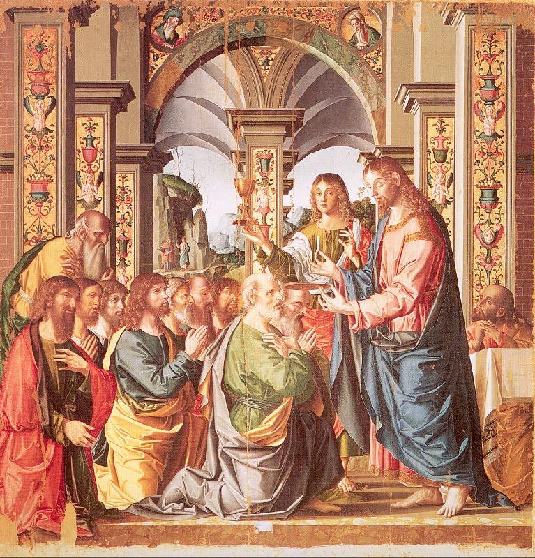 Palmezzano, Marco The First Communion of the Apostles